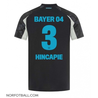 Billige Fotballdrakt Bayer Leverkusen Piero Hincapie #3 Replika Tredjedrakt 2024-25 Kortermet